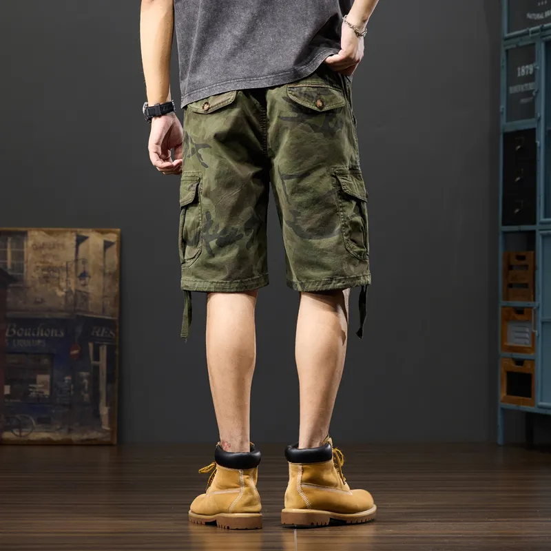 FCB ARCELONA Cargo Shorts Unisex-3