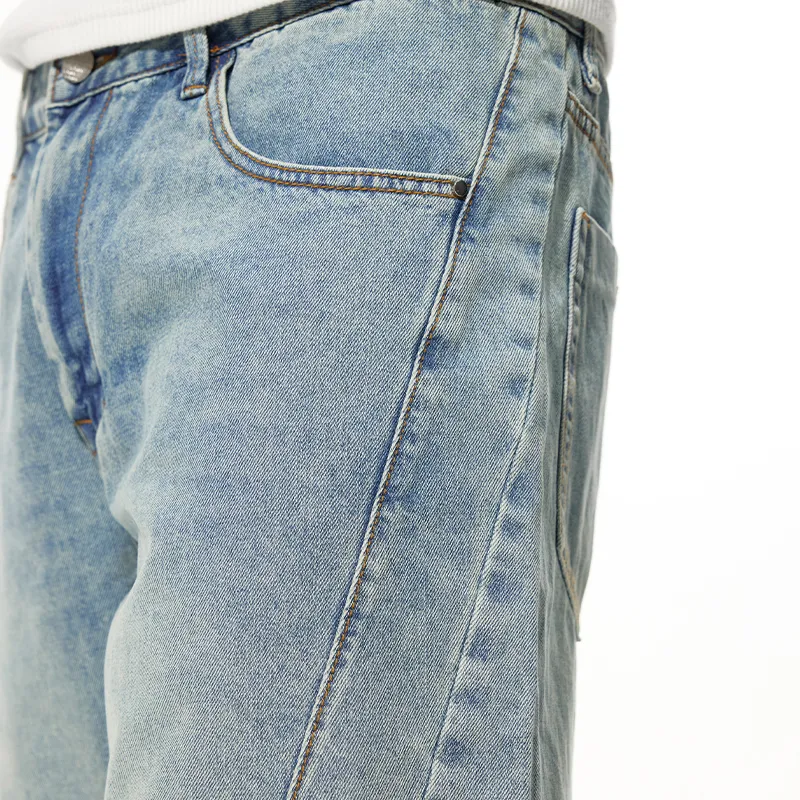 FCB ARCELONA Denim Shorts Unisex Light Blue-3