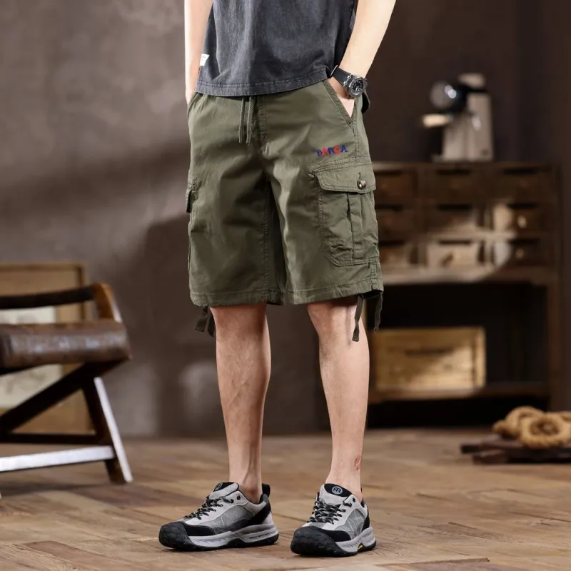 FCB ARCELONA Cargo Shorts Unisex-14