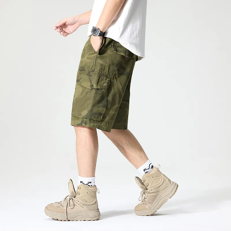 FCB ARCELONA Cargo Shorts Unisex-4