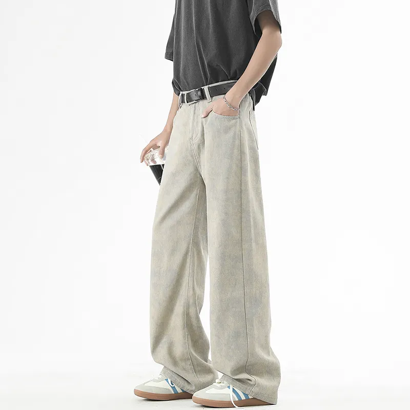 FCB ARCELONA Casual Pants Unisex Khaki Gray-3