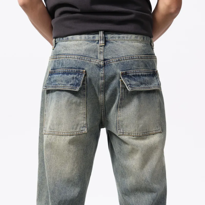 FCB ARCELONA Jeans Unisex Nostalgic Blue-3