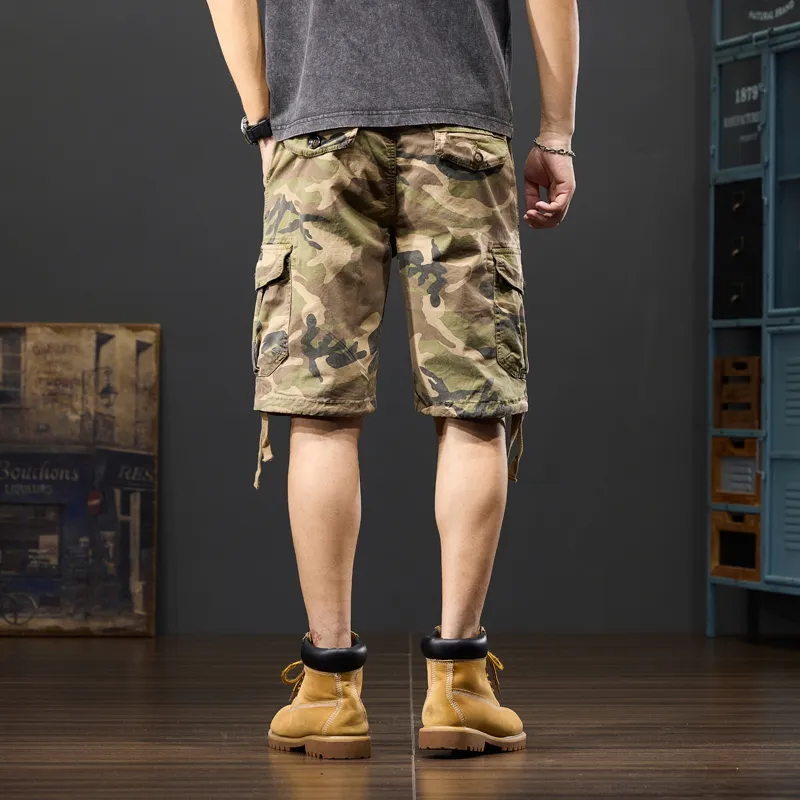 FCB ARCELONA Cargo Shorts Unisex-11