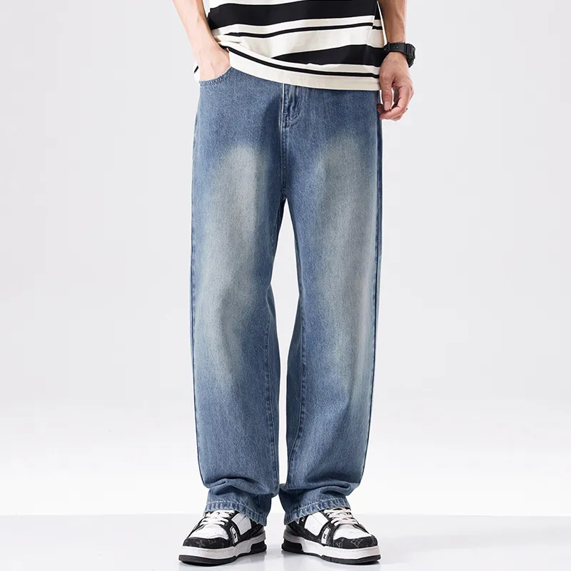 FCB ARCELONA Jeans Unisex Light Blue-2