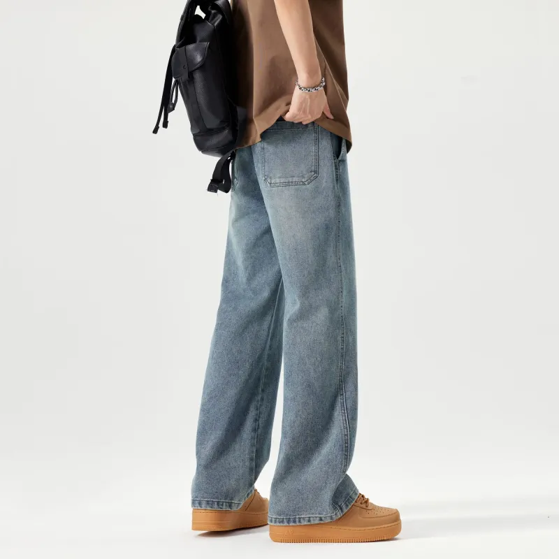 FCB ARCELONA Jeans Unisex Vintage Blue-3
