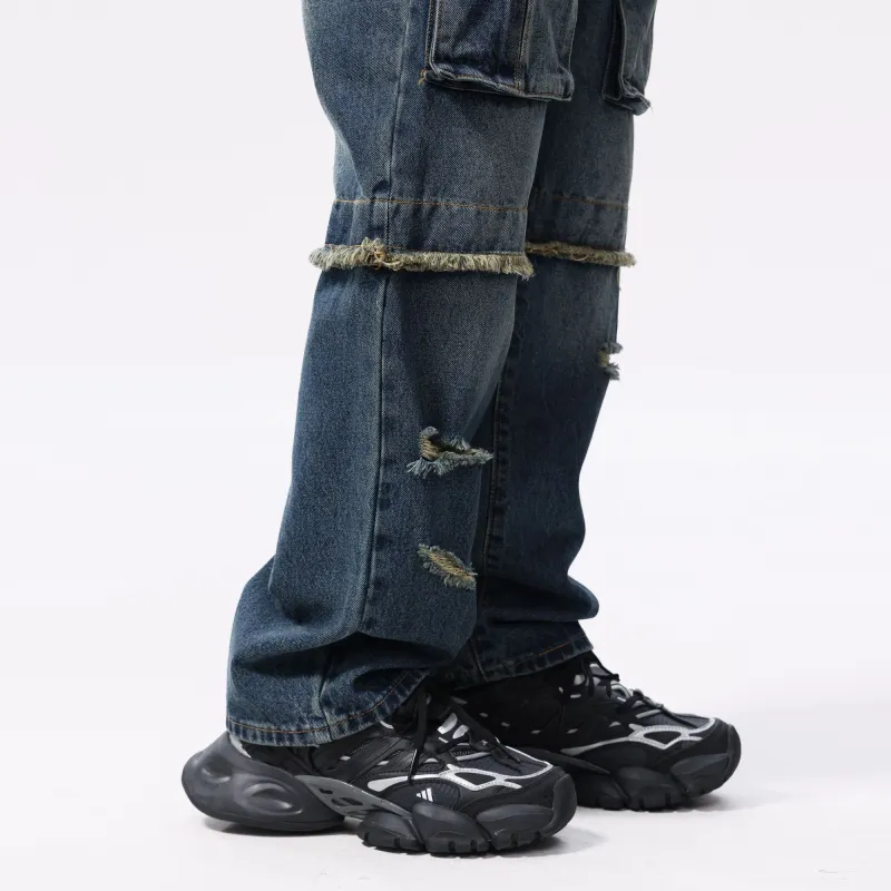 FCB ARCELONA Jeans Unisex Nostalgic Blue-4