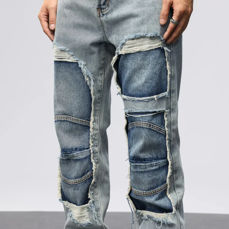 FCB ARCELONA Jeans Unisex Light Blue-4