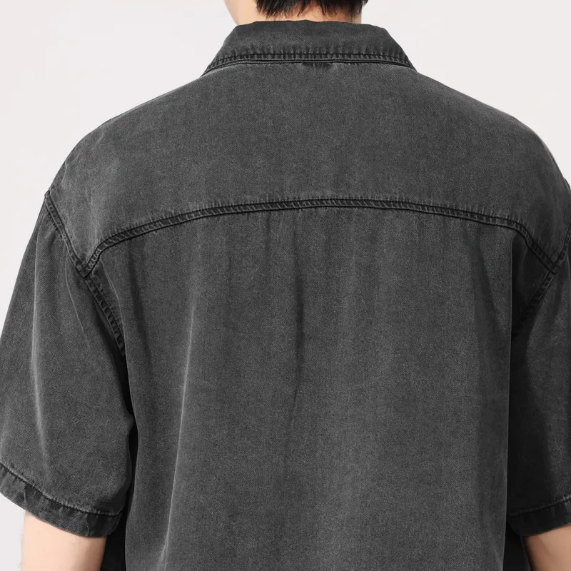 FCB ARCELONA Shirt Unisex Black Gray-3