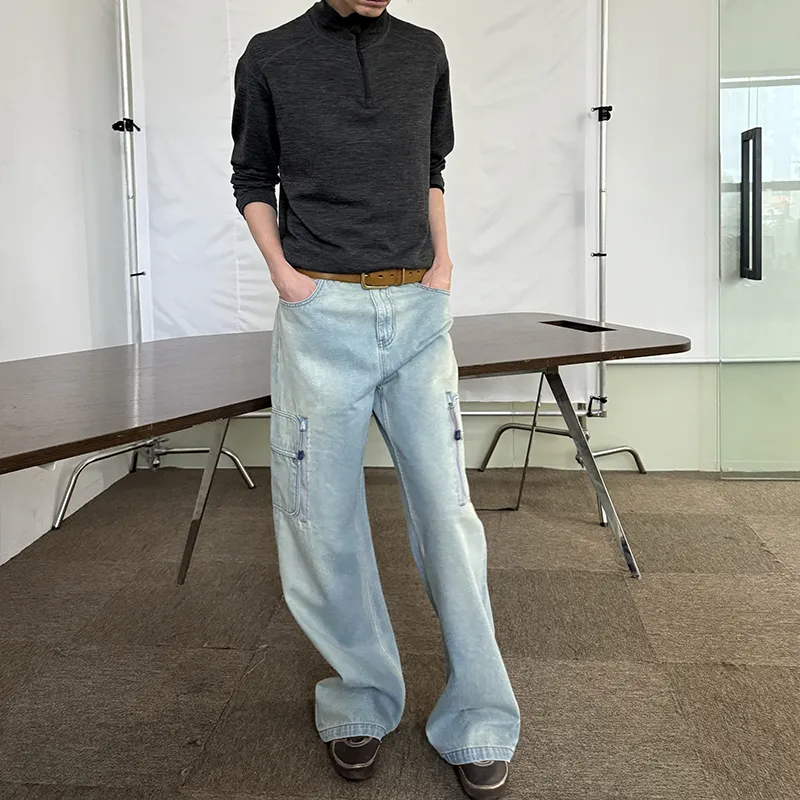 Umamiism Jeans Unisex Light Blue-5
