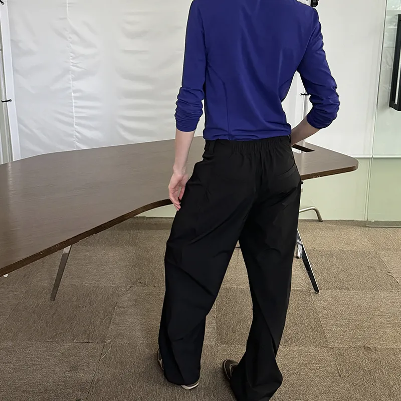 Umamiism Casual Pants Unisex Black-5