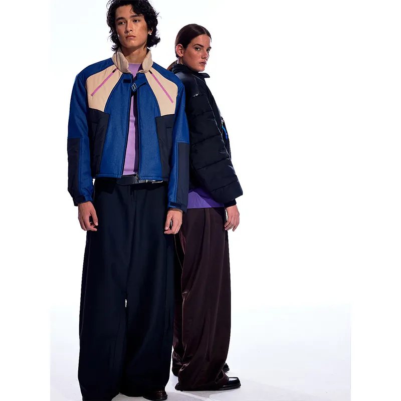 Umamiism Puffer Jackets Unisex Blue-2