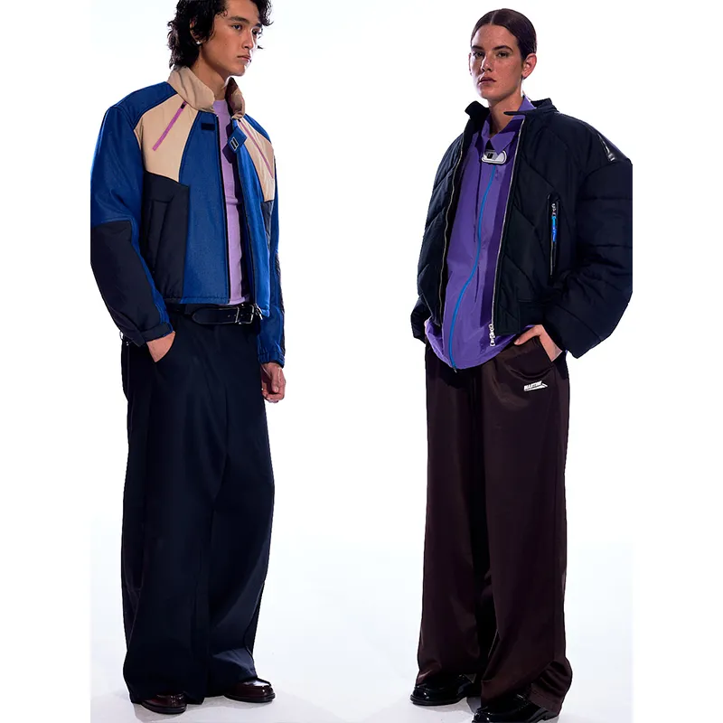 Umamiism Puffer Jackets Unisex Blue-4