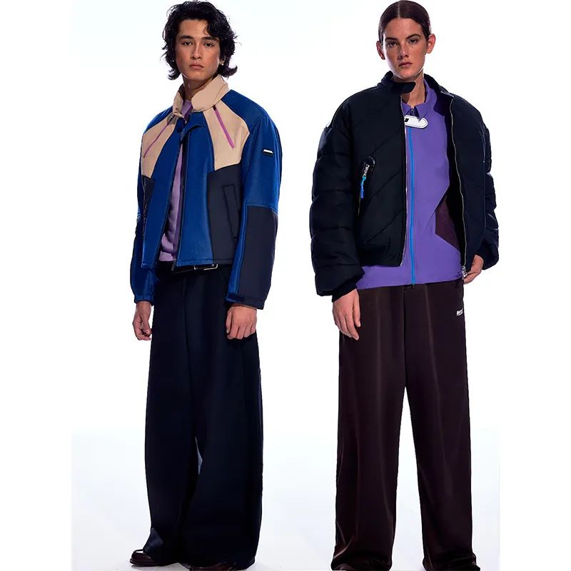 Umamiism Puffer Jackets Unisex Blue-5