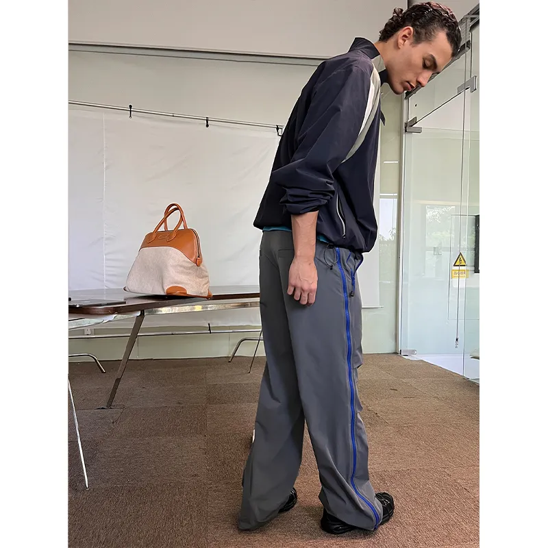 Umamiism Casual Pants Unisex Gray-4