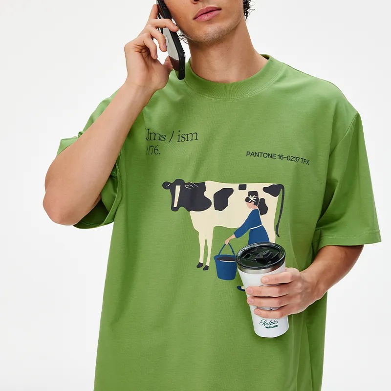 Umamiism Thick And Lush Sound Short Sleeved Crew Neck T Shirt Unisex-2