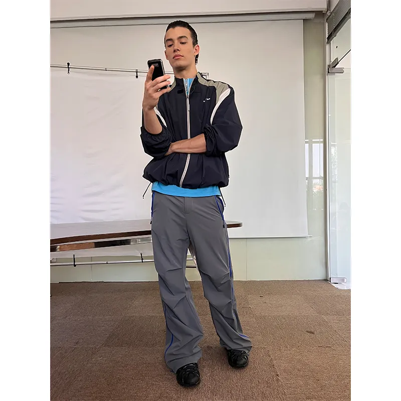 Umamiism Casual Pants Unisex Gray-2