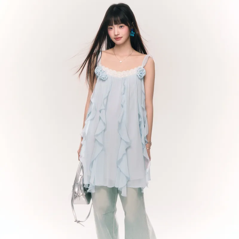 Umoumo Slip Dresses Women's-3