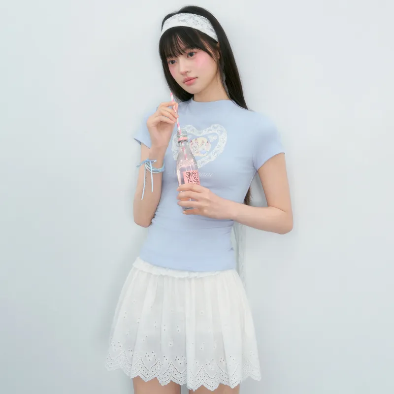Umoumo T Shirts Women's Blue-2