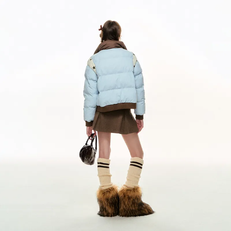 CYNI Puffer Jacket Women's Blue-2