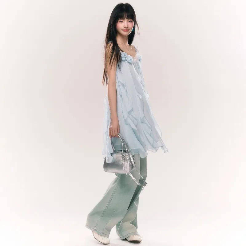 Umoumo Slip Dresses Women's-4