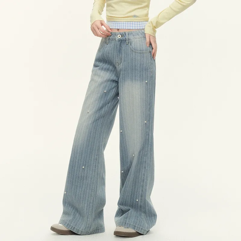Umoumo Jeans Women's Blue-3