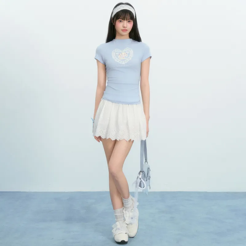 Umoumo T Shirts Women's Blue-6