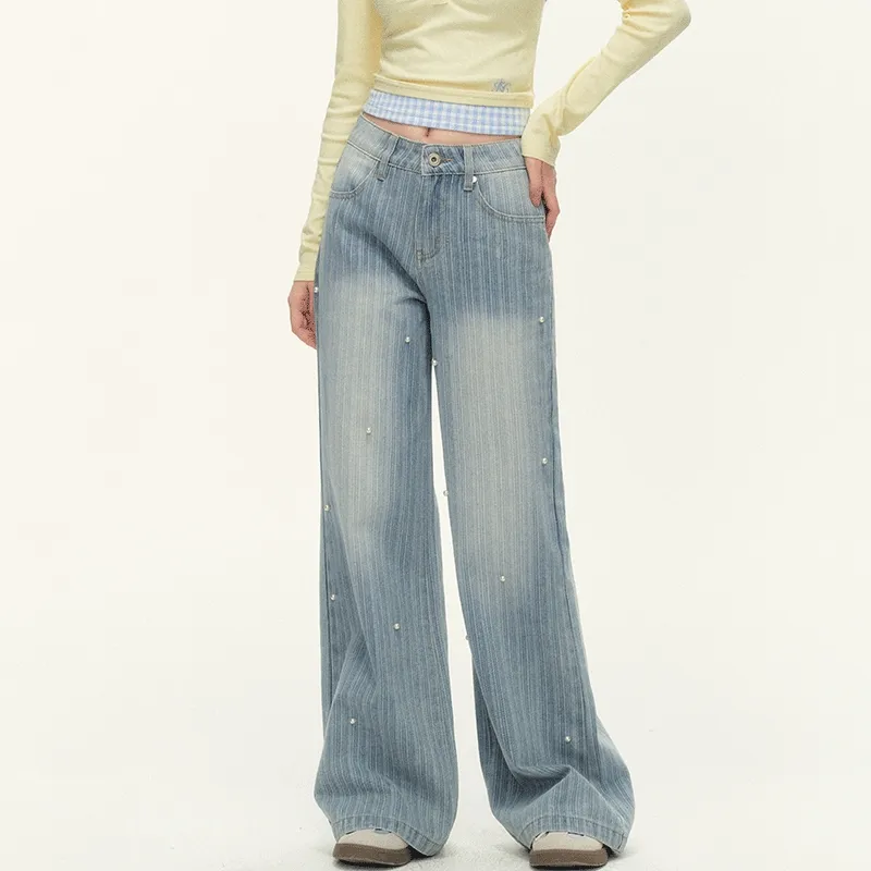 Umoumo Jeans Women's Blue-2