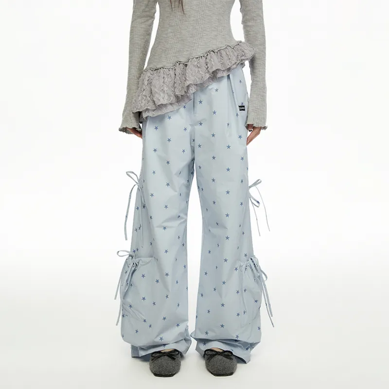 CYNI Casual Pants Women's Blue-2
