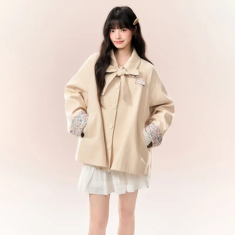 Umoumo Trench Coats Women's-7