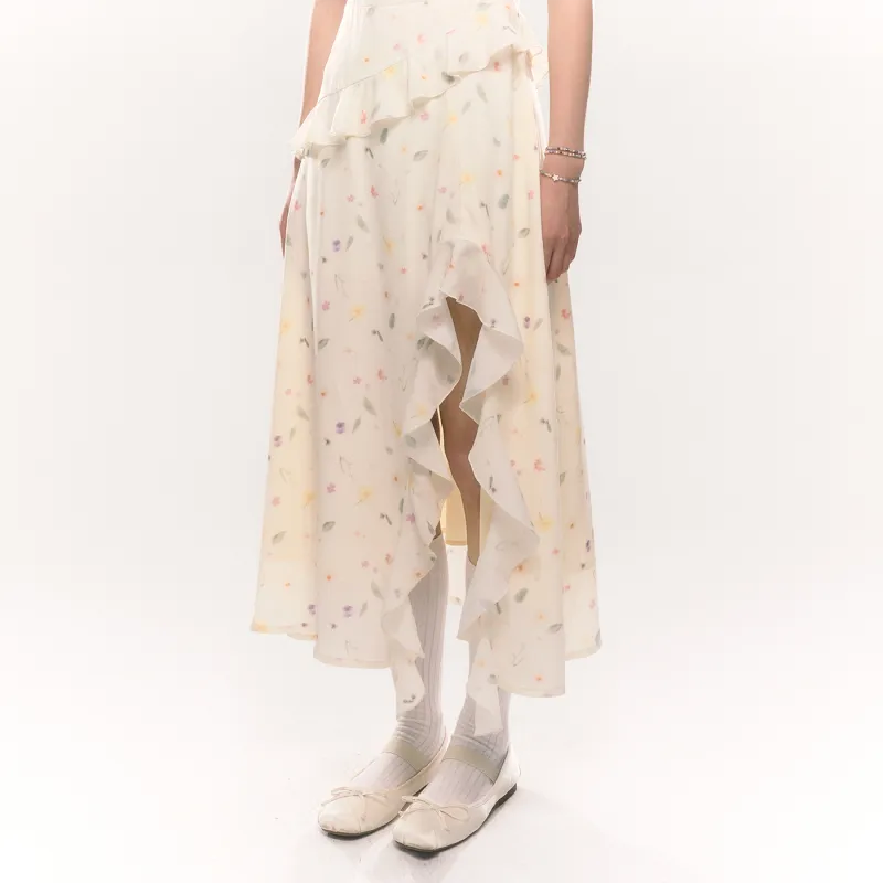 NTOT Slip Dresses Women's Yellow-4
