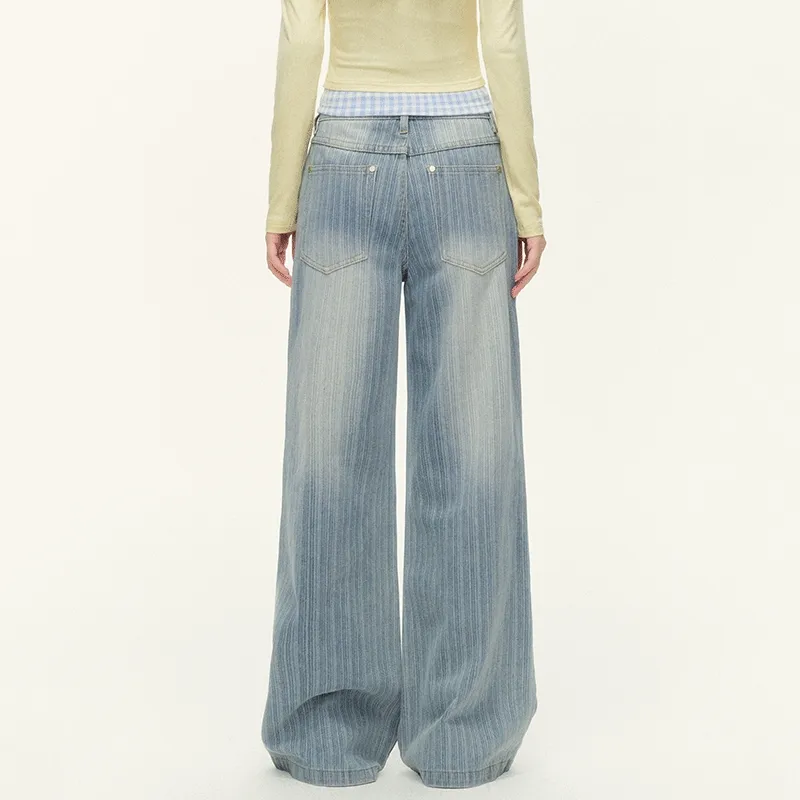 Umoumo Jeans Women's Blue-6
