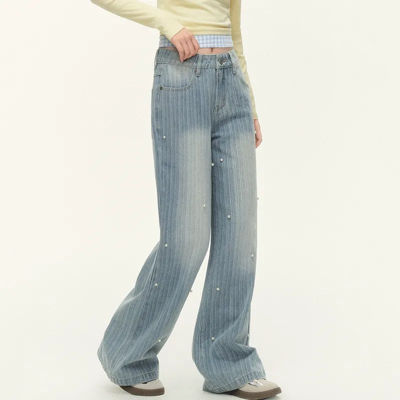 Umoumo Jeans Women's Blue-5