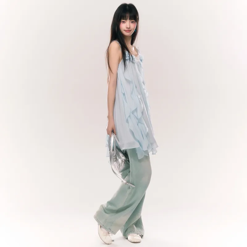 Umoumo Slip Dresses Women's-5