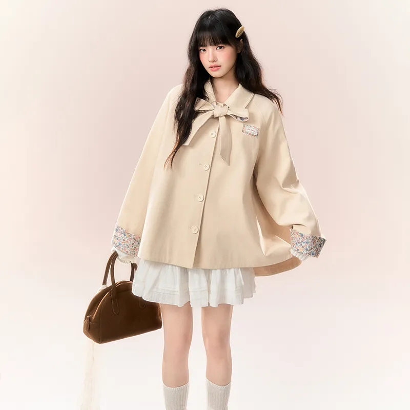 Umoumo Trench Coats Women's-2