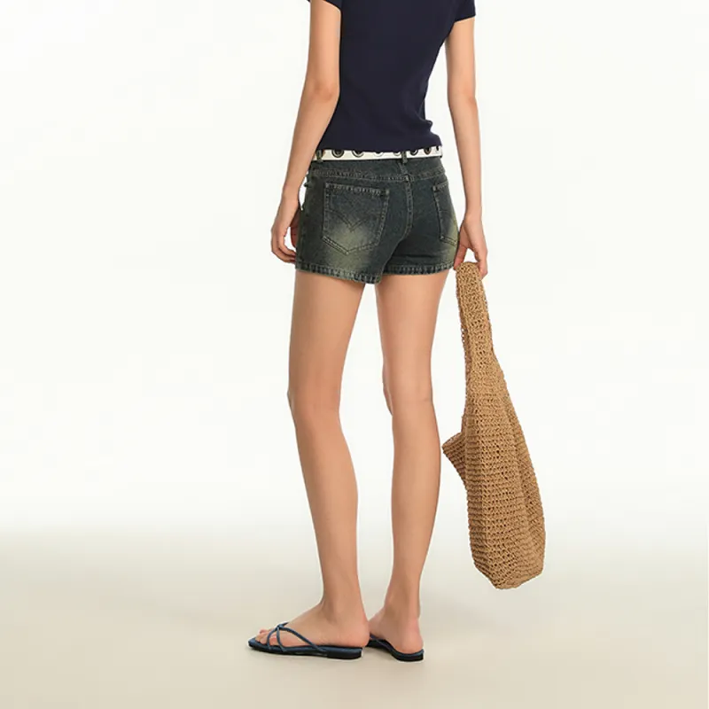CYNI Denim Shorts Women's Blue-5