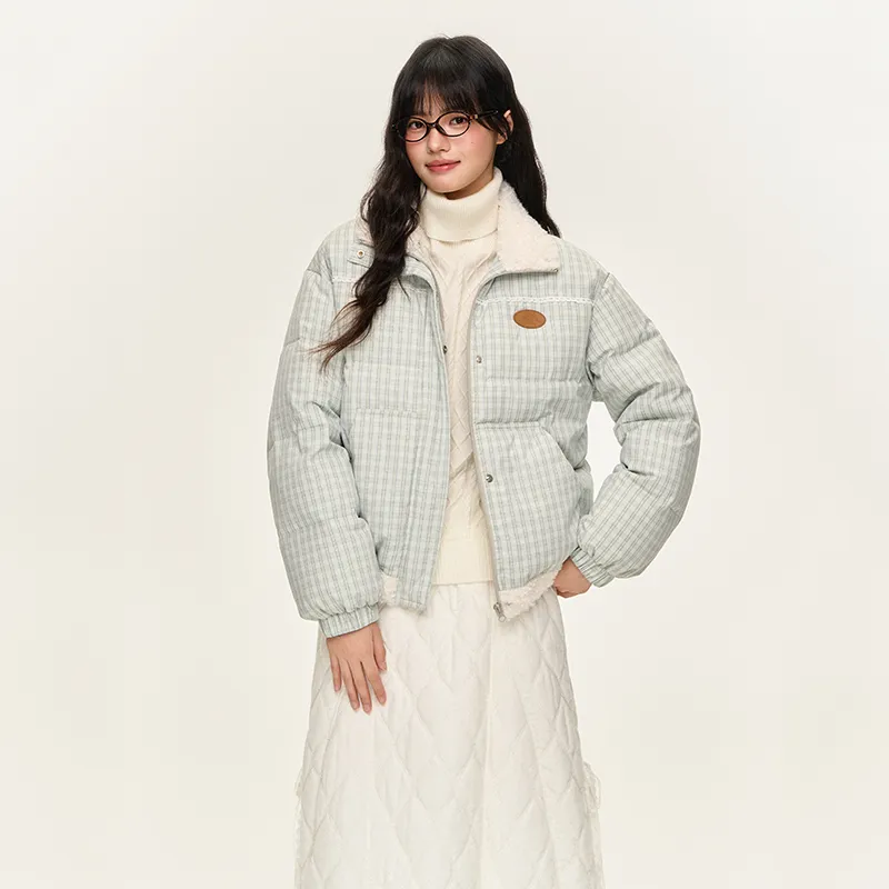 NTOT Down Jacket Women's Gray Green-4