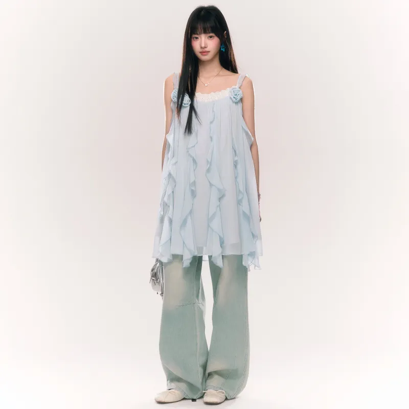 Umoumo Slip Dresses Women's-6