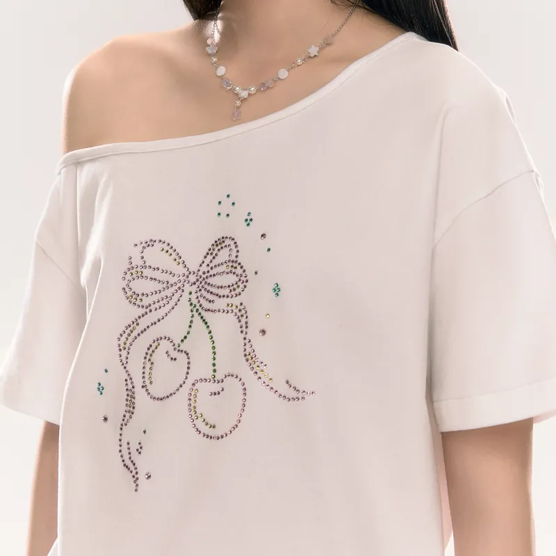 Umoumo T Shirts Women's White-7