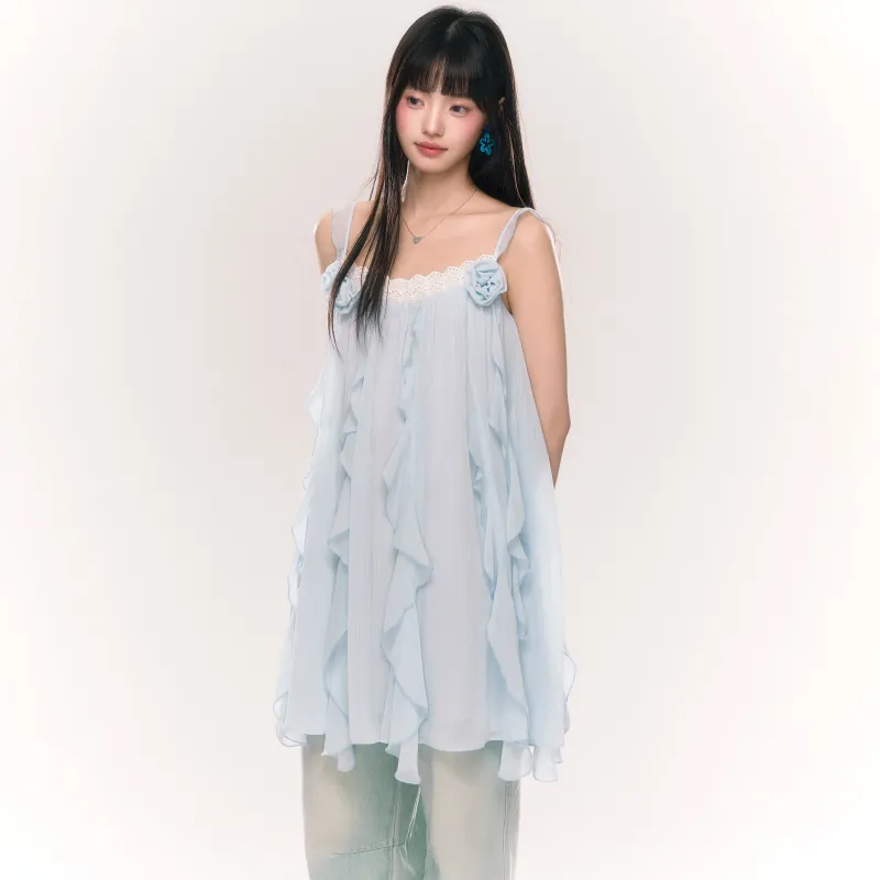 Umoumo Slip Dresses Women's-2