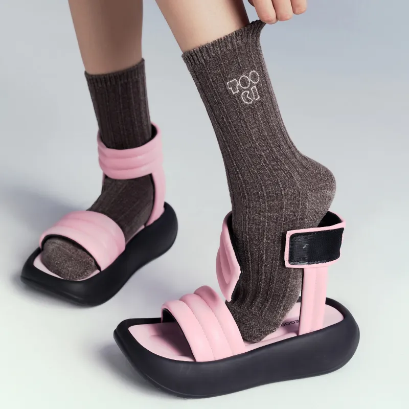 TOOCI Unisex Mid Calf Socks-5