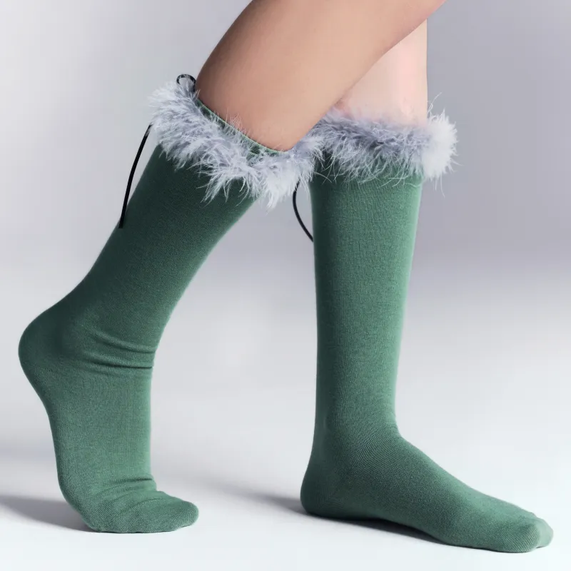 TOOCI Women's Knee high Socks-5