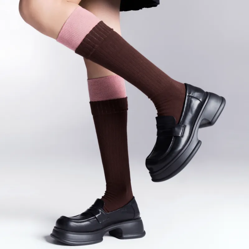 TOOCI Women's Knee high Socks-12