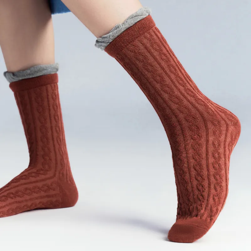 TOOCI Sleepless Series Mid Calf Socks Unisex 2 Pack-4