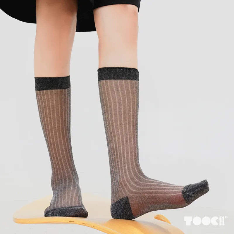 TOOCI Women's Knee high Socks-5
