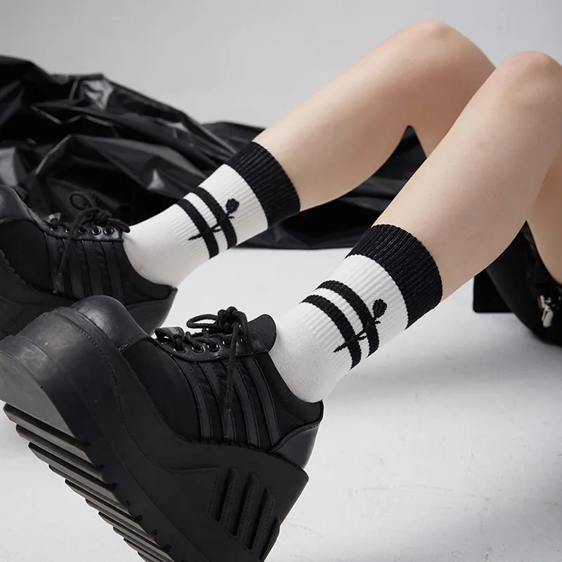 TOOCI Unisex Mid Calf Socks-8