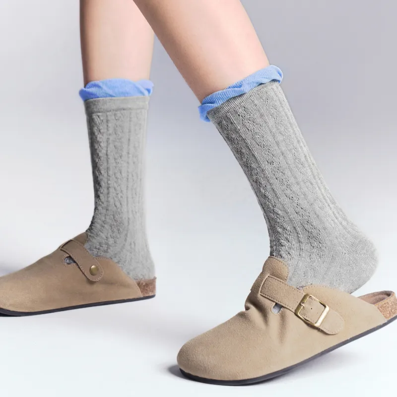 TOOCI Sleepless Series Mid Calf Socks Unisex 2 Pack-15