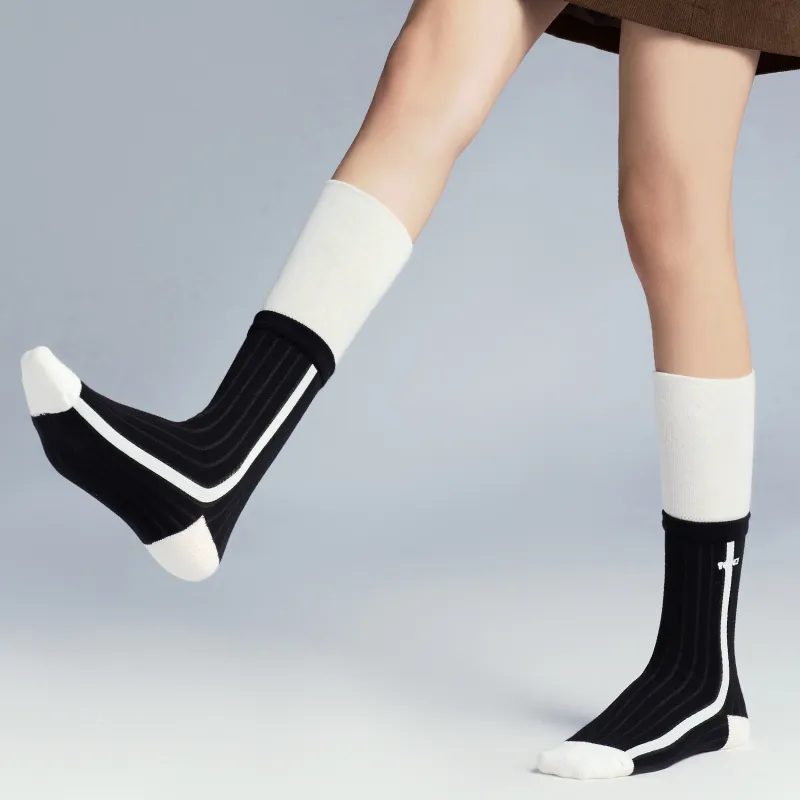 TOOCI Women's Knee high Socks-3