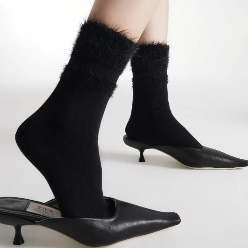 TOOCI Mid Calf Socks Unisex 3 Pack-5