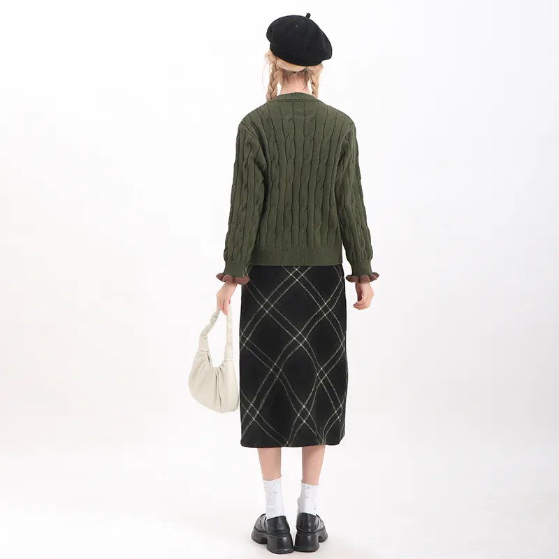 TWOPLUMGIRLS Two Piece Skirt Sets Women's-5