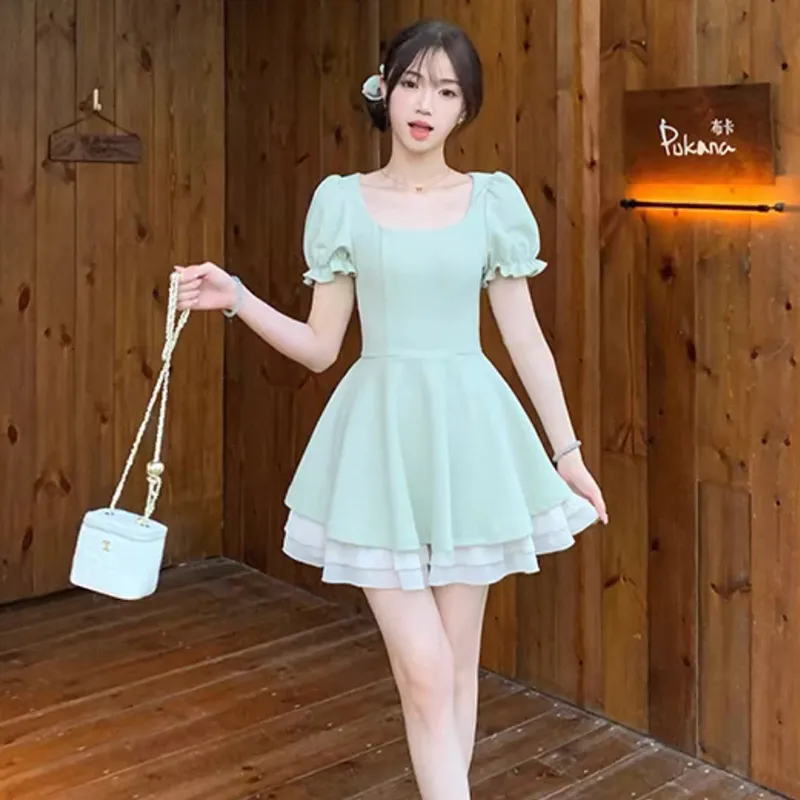 TWOPLUMGIRLS Short Sleeved Dress Women's-3